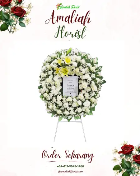 Krans Bunga Duka Rengasdengklok Utara